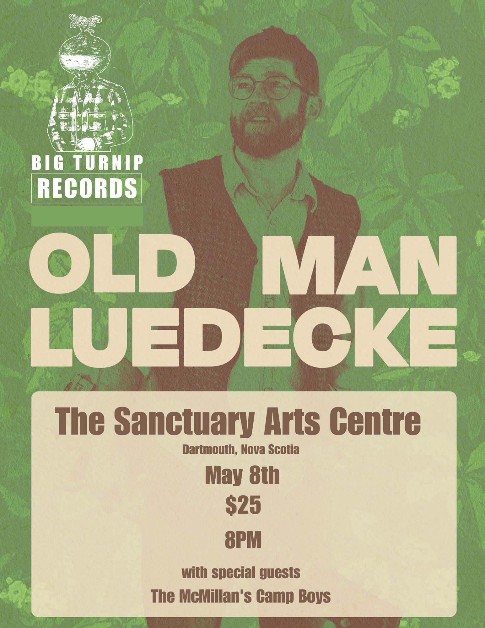 Old Man Luedecke in Dartmouth